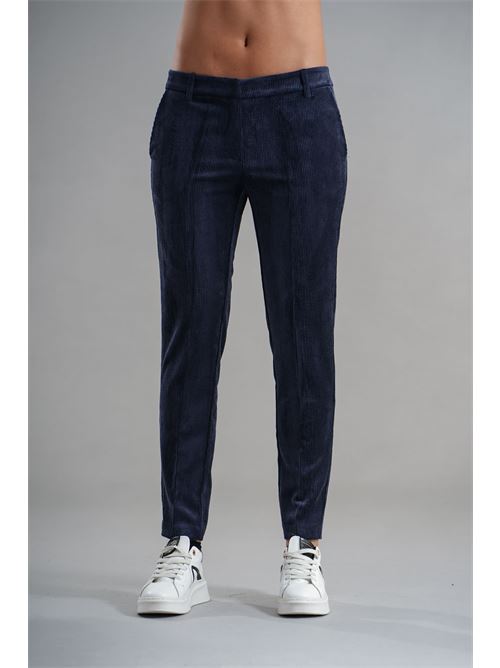 Pantalone in velluto elmas phil | 011121BLU